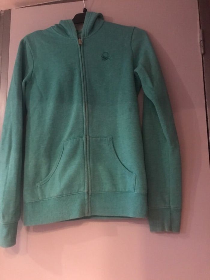 Sweat vert fille 12 ans benetton
