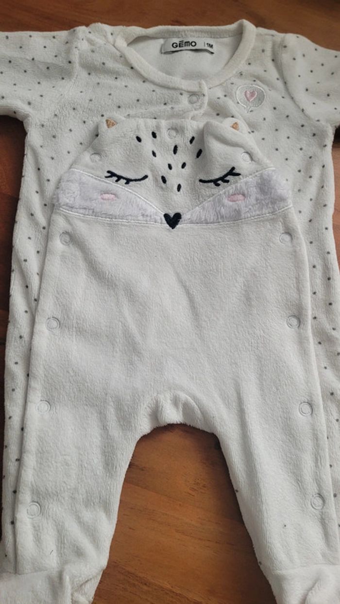 Pyjama fille 1 mois - photo numéro 5