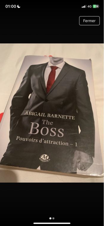 The boss pouvoir d’attraction Abigail Barnette 