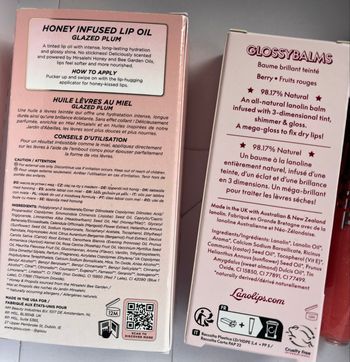 Lot gloss neufs 