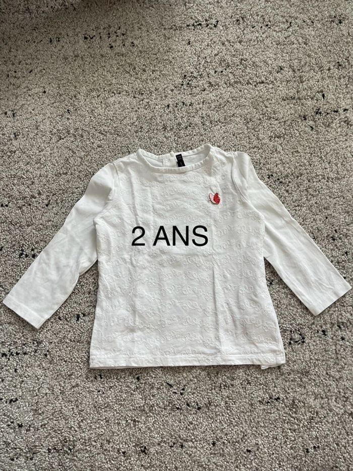 T-shirt fille 2 ans