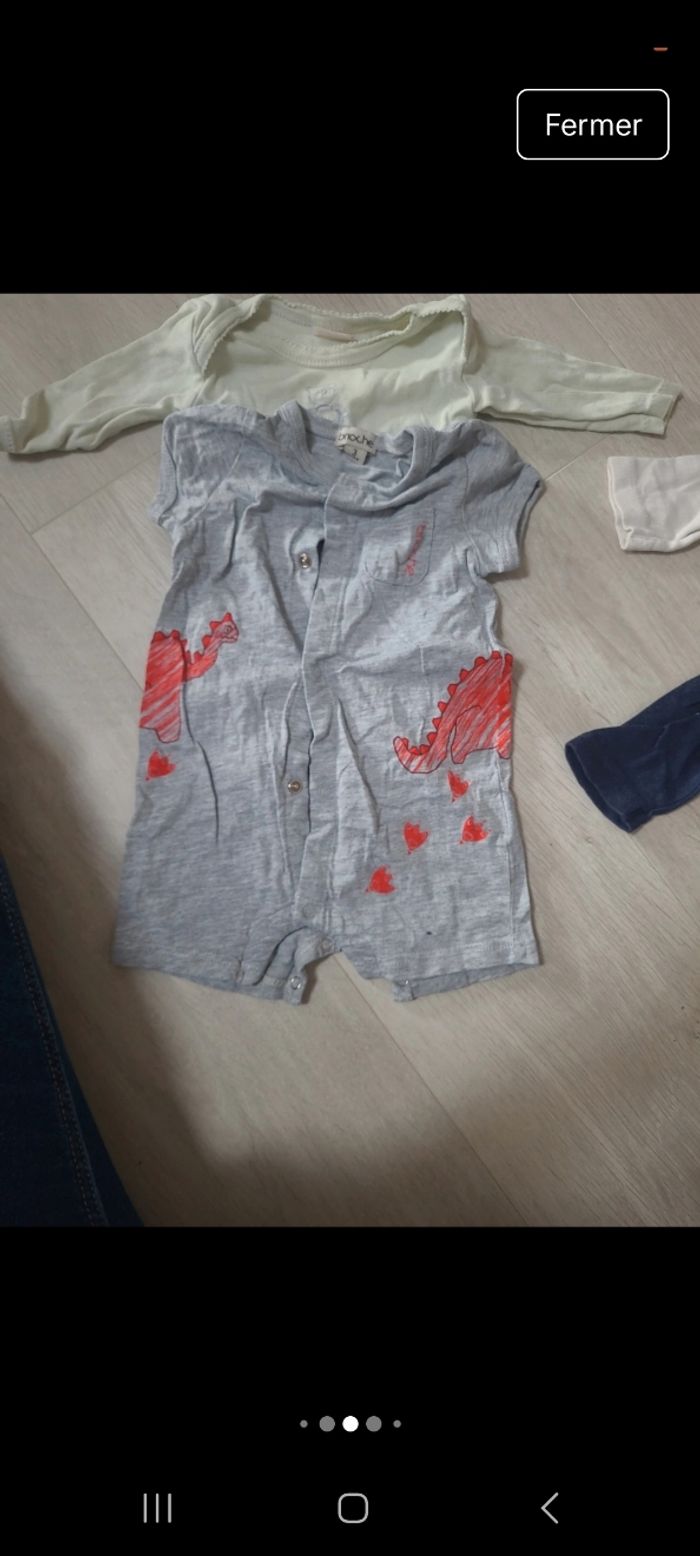 Lot vêtements garçons 3mois - photo numéro 3