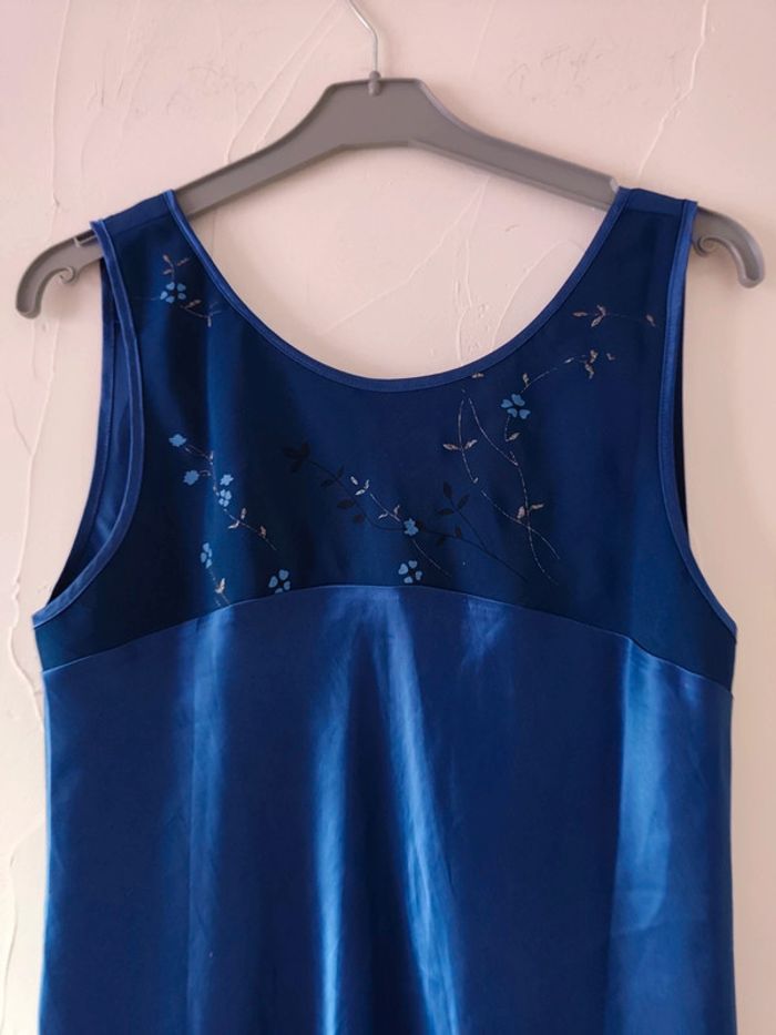 Magnifique chemise de nuit / tenue de nuit bleu taille s ou 36 - photo numéro 2
