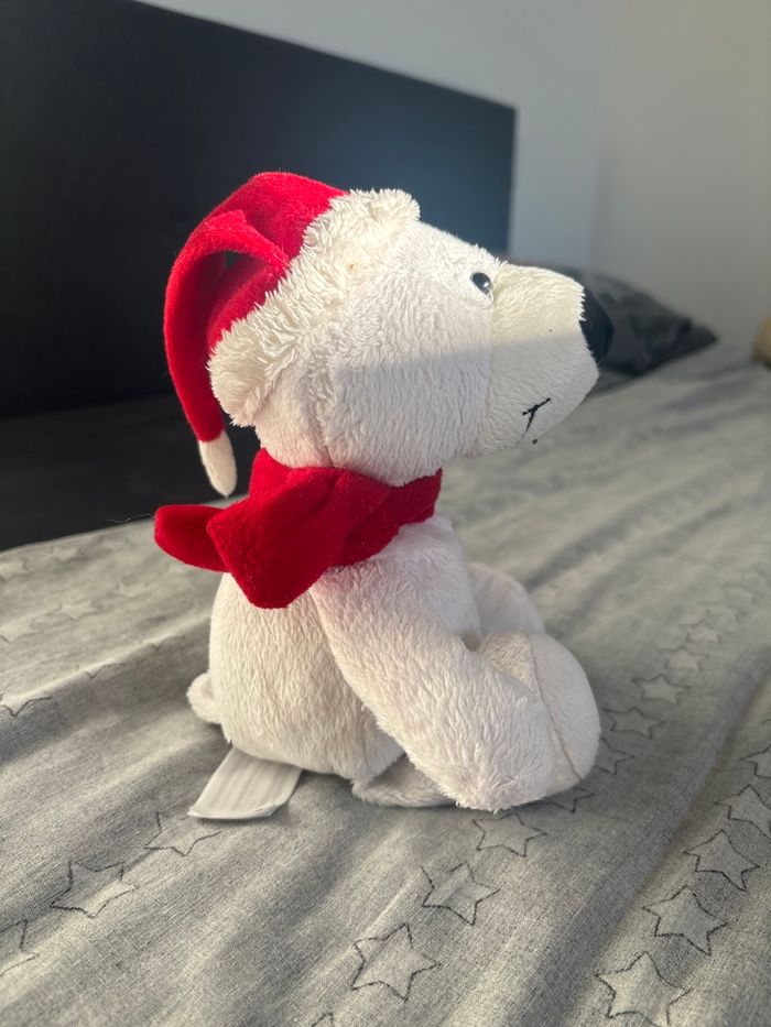 Peluche ours de Noël - photo numéro 4