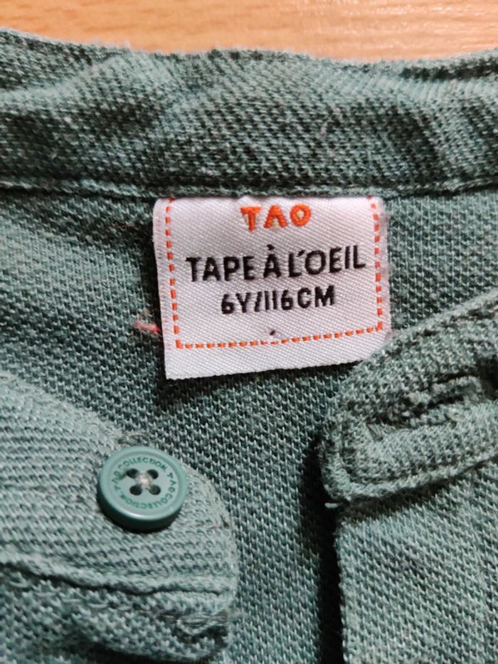 Polo Tao taille 6 ans - photo numéro 2