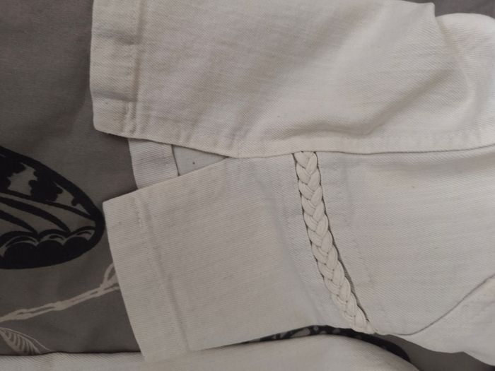 Pantalon blanc a élastique - photo numéro 4