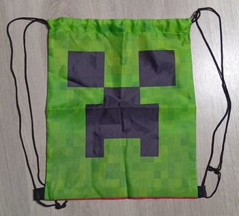 Petit sac à cordon Creeper Tnt Minecraft