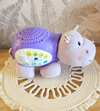 Veilleuse Hippopotame Vtech Bébé Violet 