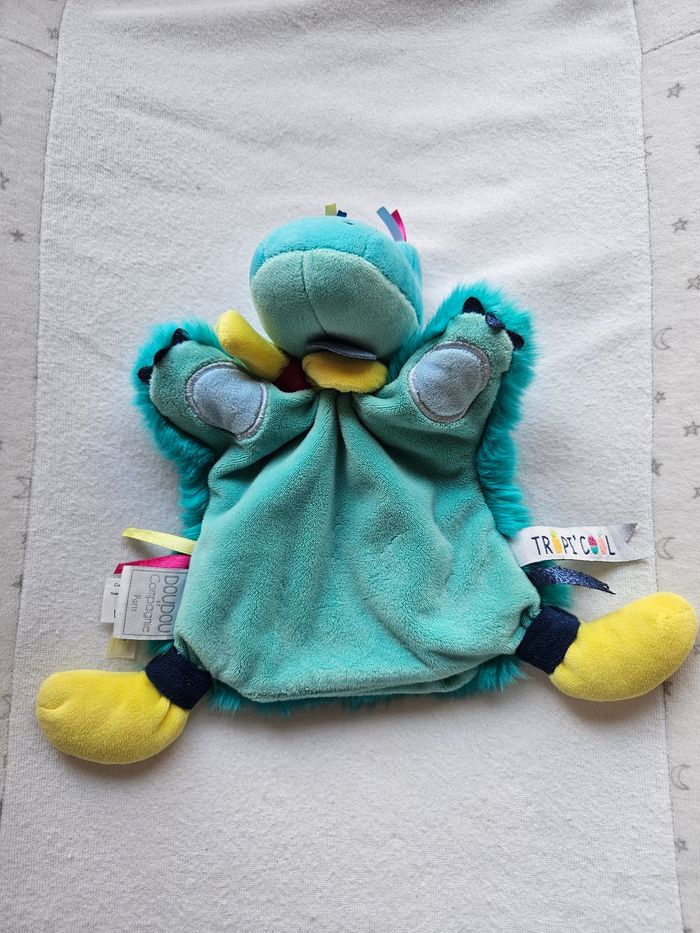 Marionnette Crocodile Tropi’cool Vert DOUDOU & COMPAGNIE neuve - photo numéro 7