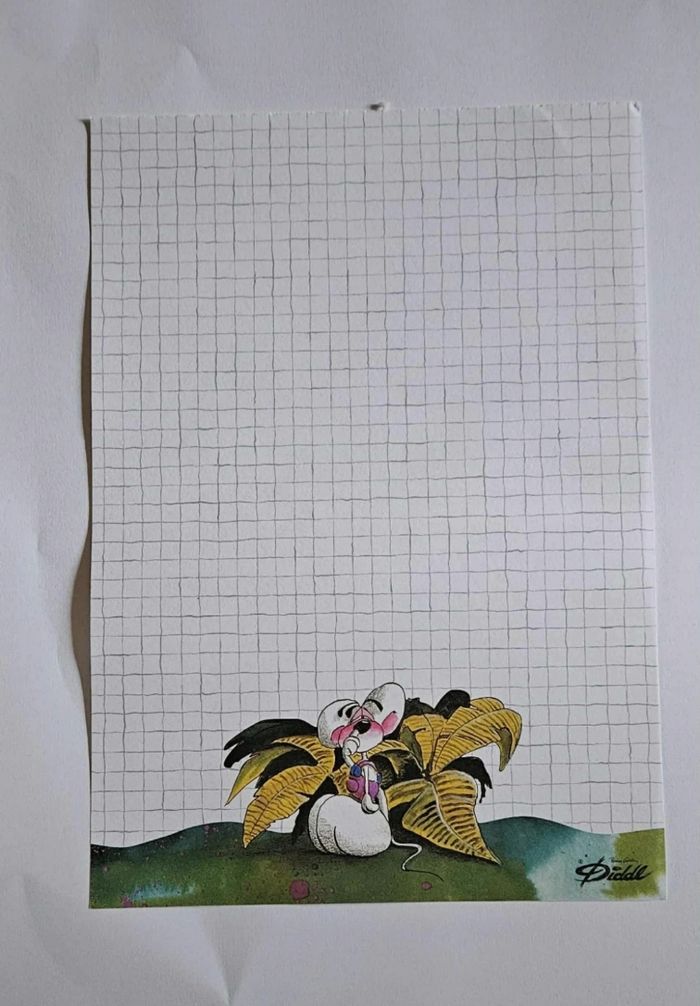 Diddl - Feuille A5 neuve - 0,40€