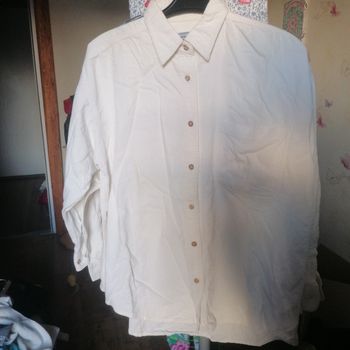 Chemise blanc cassé