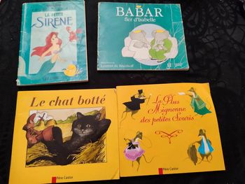 Lot de petits livres