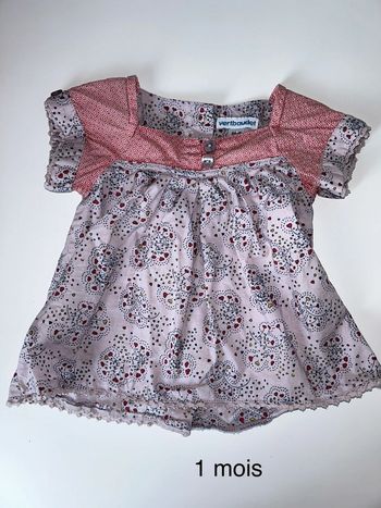Robe 1 mois