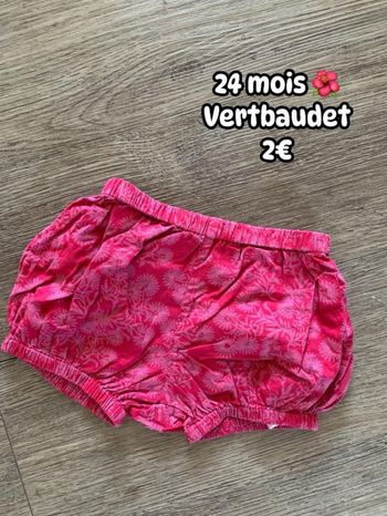 Short 🌺 24 mois 🌺 Vertbaudet