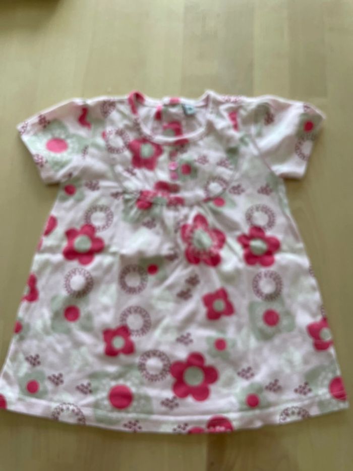 Lot de 9 tee shirt MC fille 12 mois multimarque - photo numéro 6