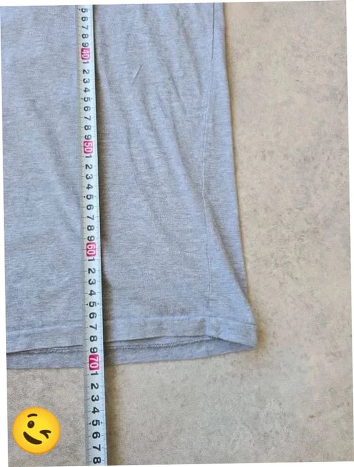 T-shirt Ralph Lauren XL coupe col rond gris Homme Men tee132 - photo numéro 4