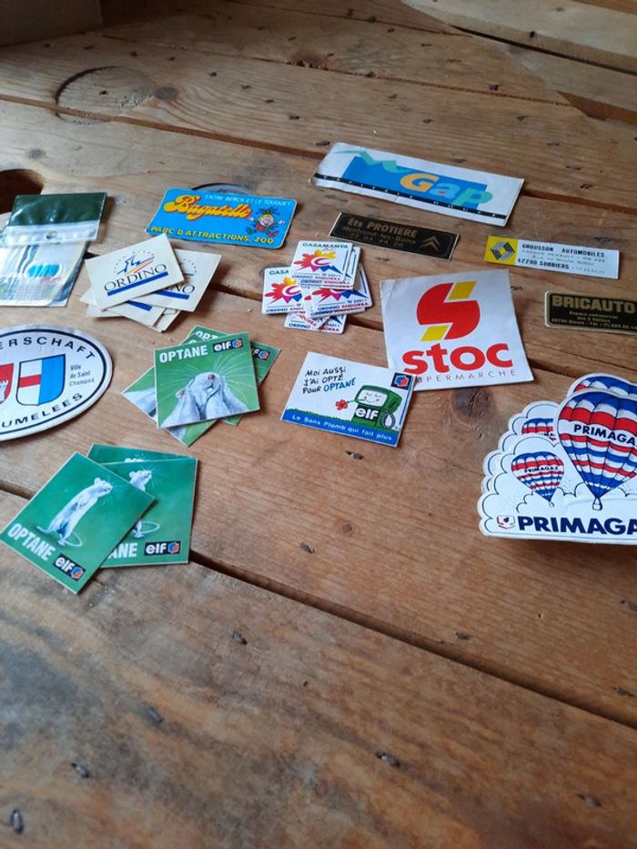 Lot anciens autocollants - photo numéro 3