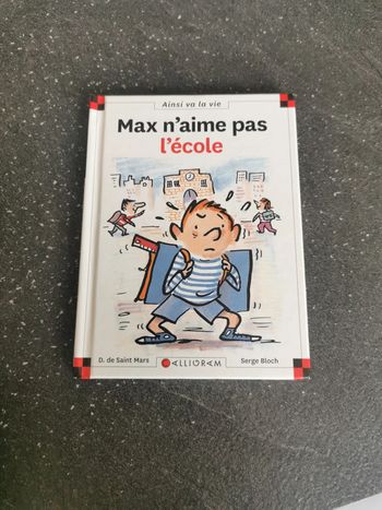 Petite BD Max et Lili Max n'aime pas l'école