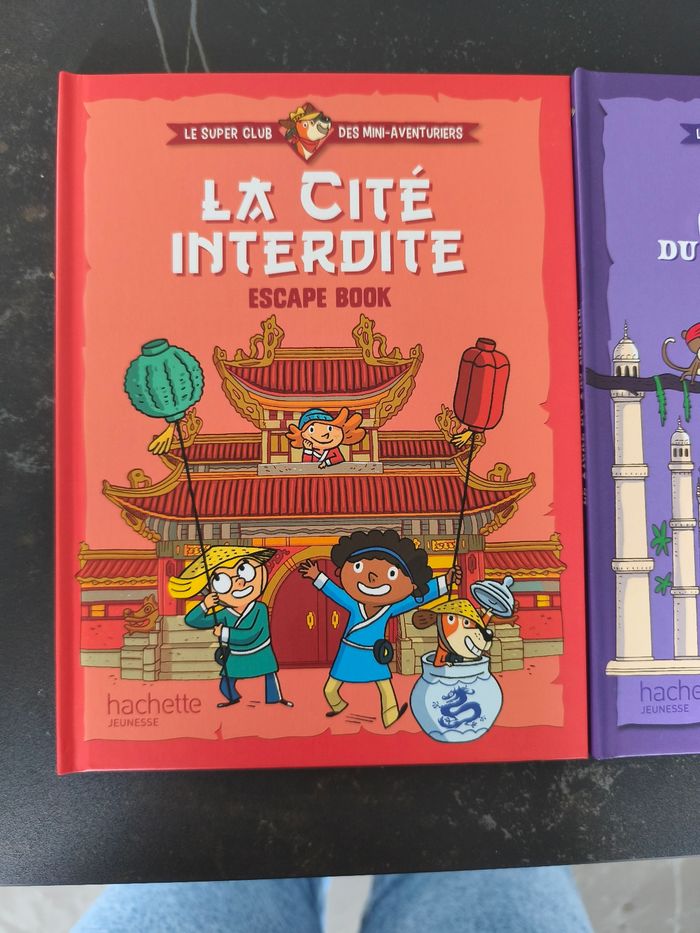 Livre énigme et jeux