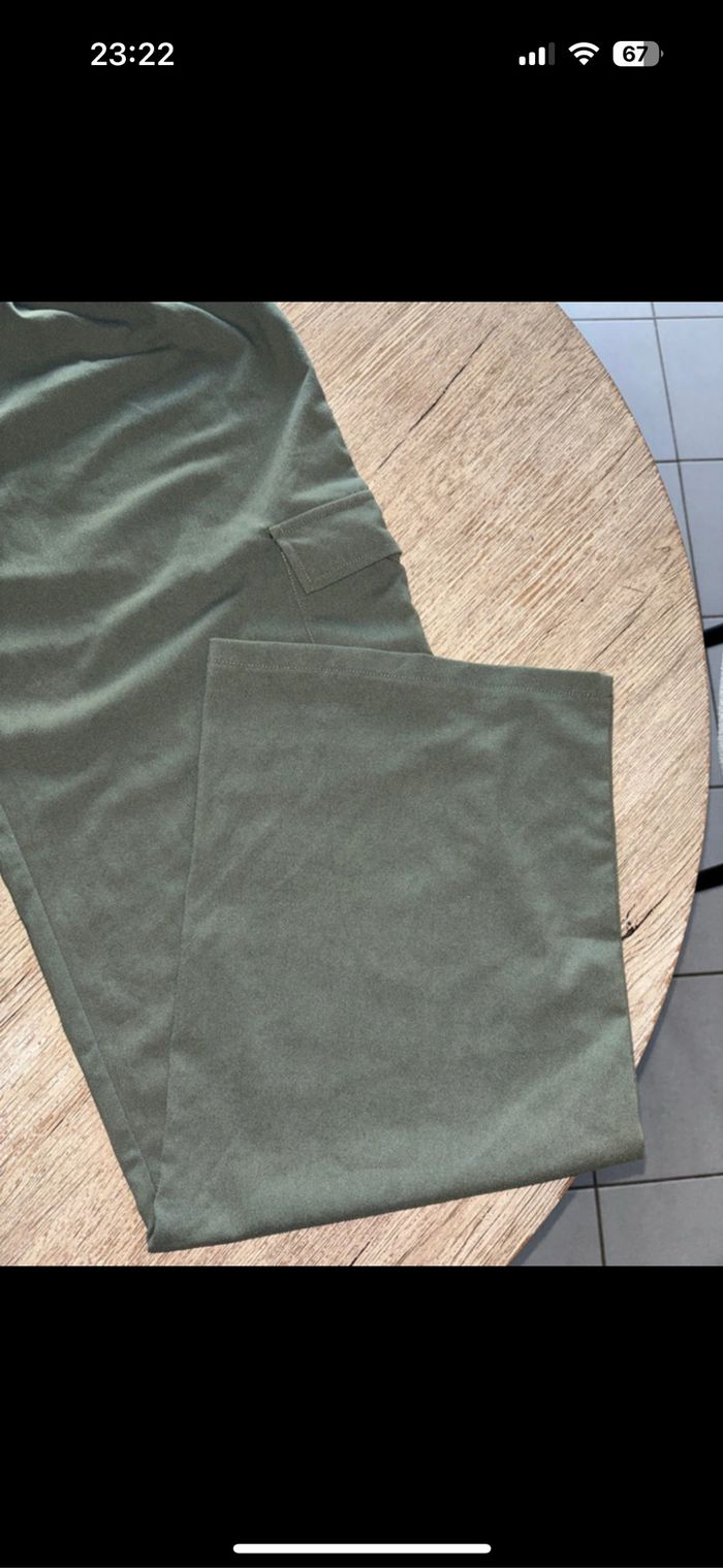 Pantalon cargo à jambes larges - photo numéro 3