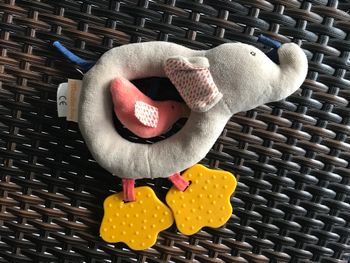 Anneau - hochet éléphant Moulin roty excellent état - comme neuf