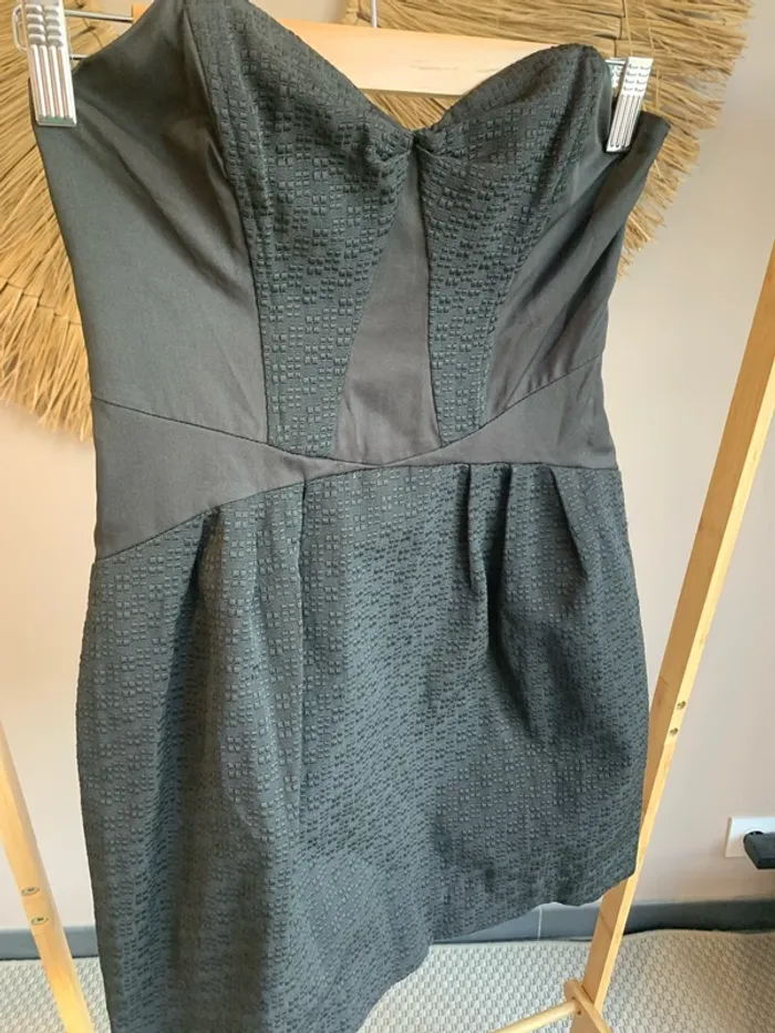Robe bustier noire Promod - photo numéro 3