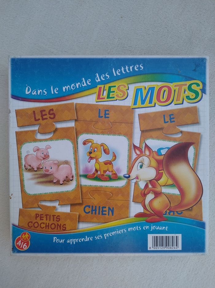 Puzzle Les mots Clementoni - photo numéro 2