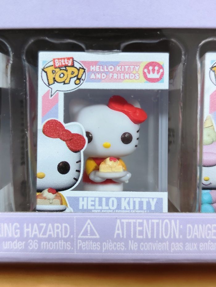 Pack 4 Funko Bitty Pop! Hello Kitty & Friends (Inclus CHASE) - photo numéro 3