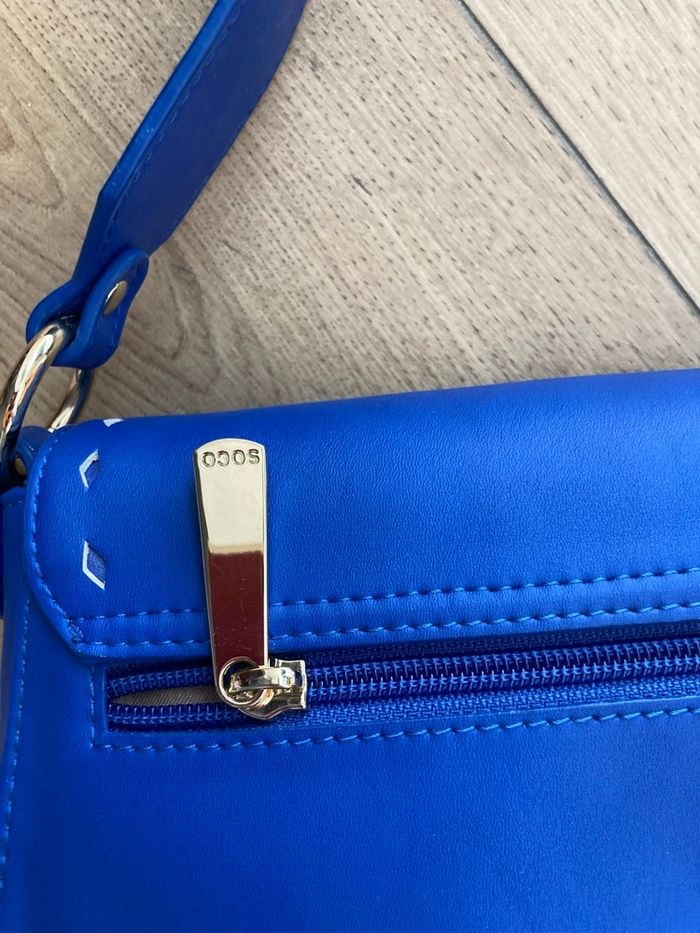Sac à main soco bleu neuf - photo numéro 3