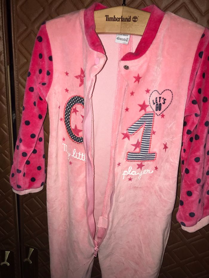 Sur pyjama rose imprimé Absorba 23 mois - 2 ans - photo numéro 5