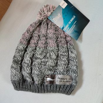 Bonnet polaire fille