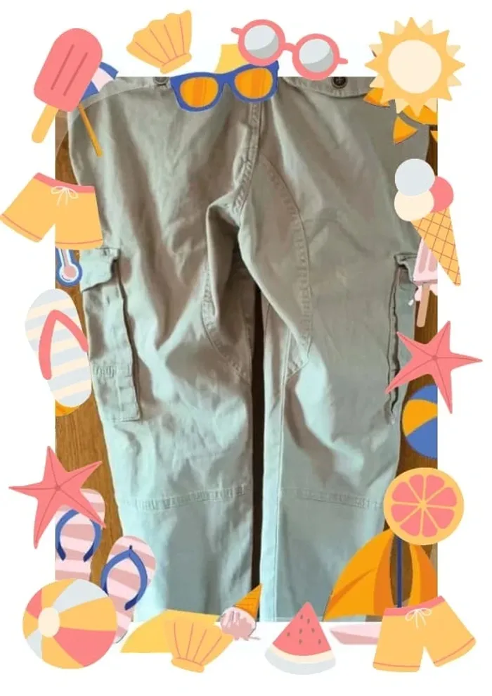 Pantalon cargo homme Jack and Jones organic - photo numéro 4