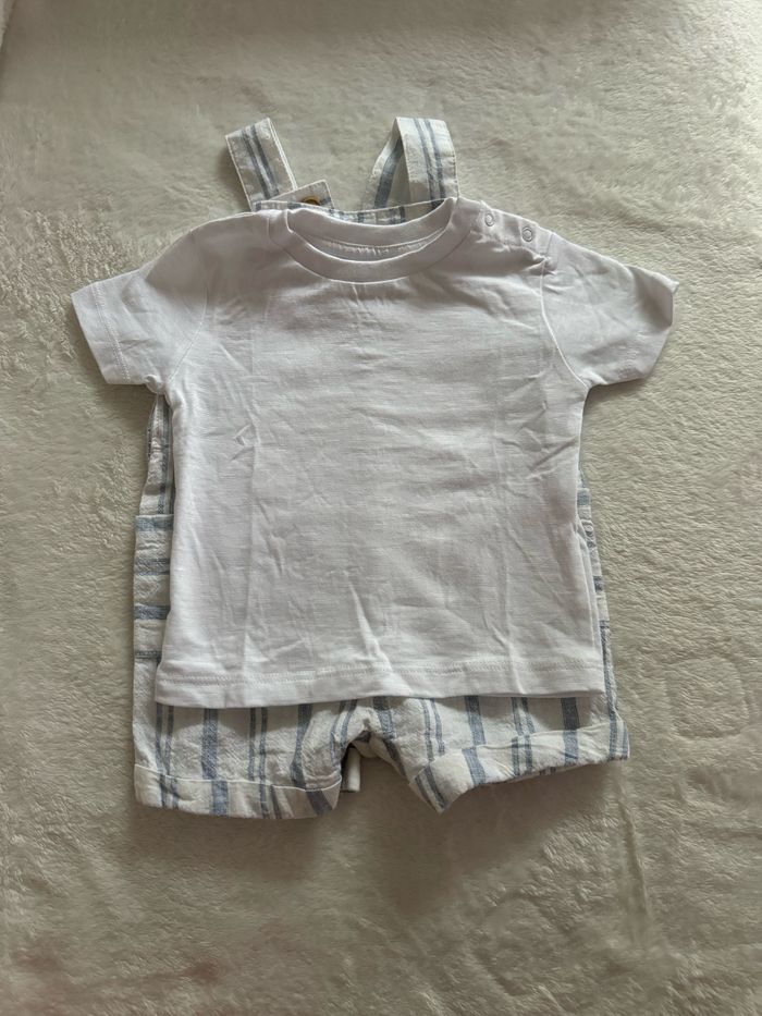 Ensemble salopette short - photo numéro 2