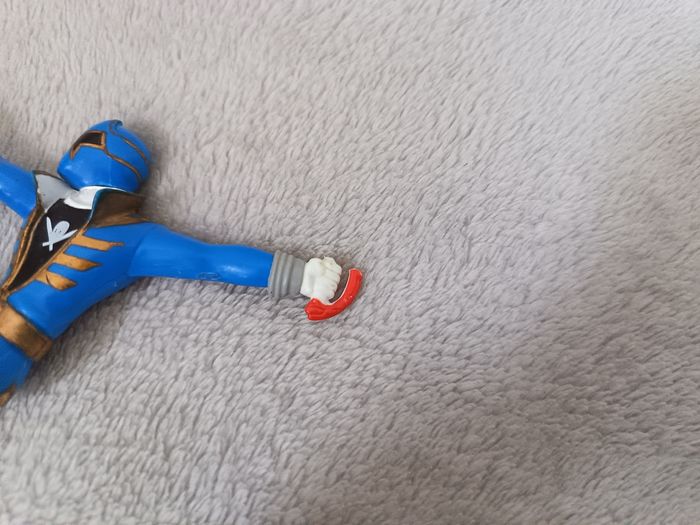 Figurine Power Rangers Super Megaforce - Ranger Bleu (10 cm) - photo numéro 3