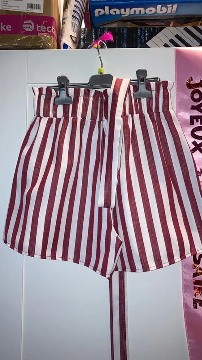short rayé