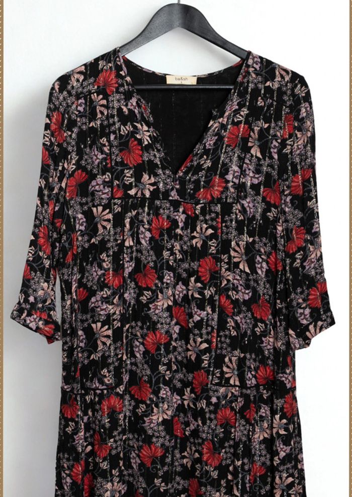 Robe fleurie Ba&SH Taille 1 - photo numéro 3