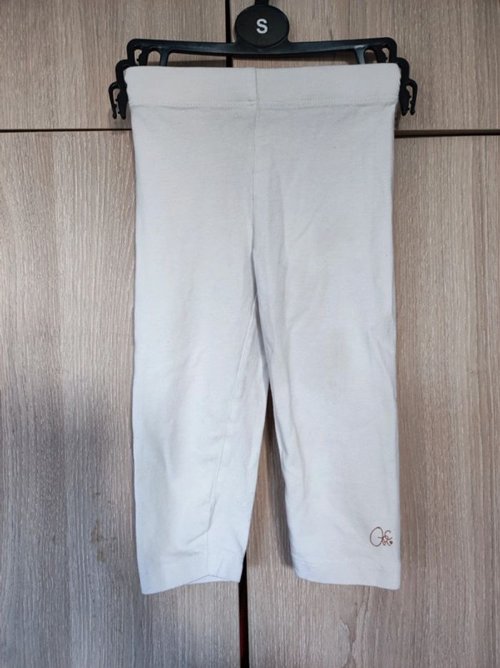 Legging blanc 4 ans Orchestra