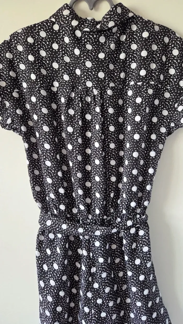 Combishort Noir et blanc de chez Cerise Blue en Taille S/36 - photo numéro 8