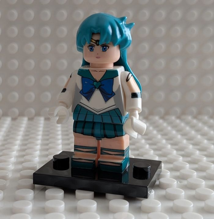 Figurine Sailor Moon : Sailor Neptune , style lego