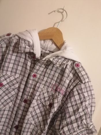 Chemise à capuche manches longues garçon 10 ans