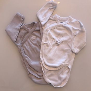 Lot 2 bodies ML - 1 mois