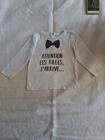 Tee-shirt bébé garçon 23mois