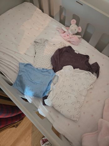 Lot 4 body garçon 2 ans 24 mois kiabi mots d'enfants