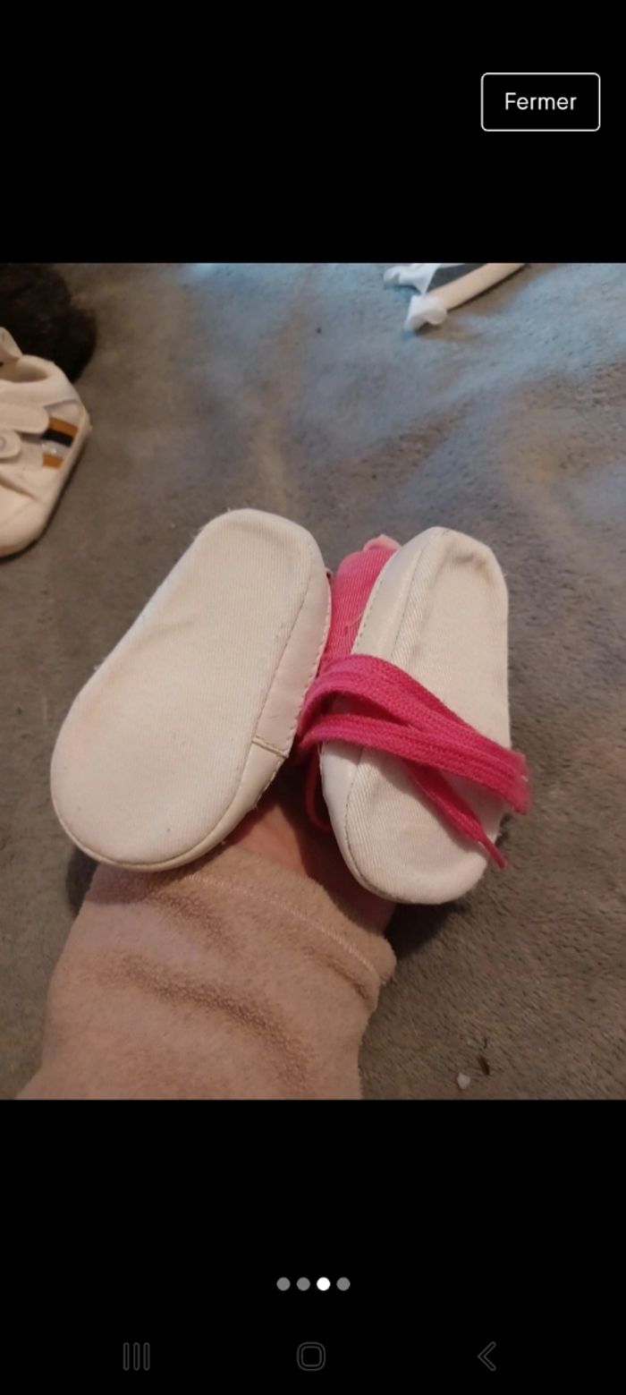 Chaussure bébé 0/3 mois - photo numéro 3