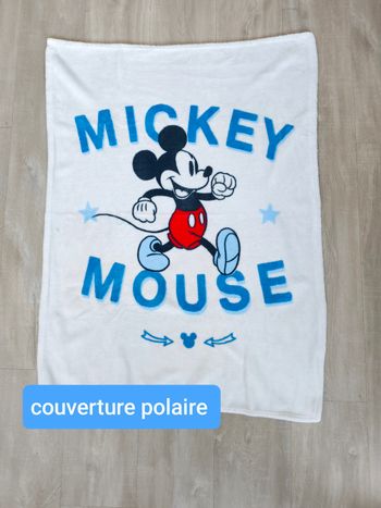 Couverture polaire Mickey