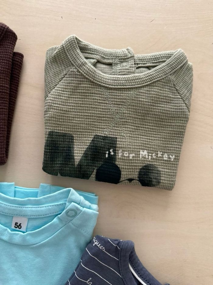 Lot de 5 hauts manche courtes- Kiabi - 1 mois - bébé garçon - photo numéro 6