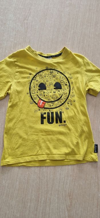 Tee-shirt smiley 10 ans