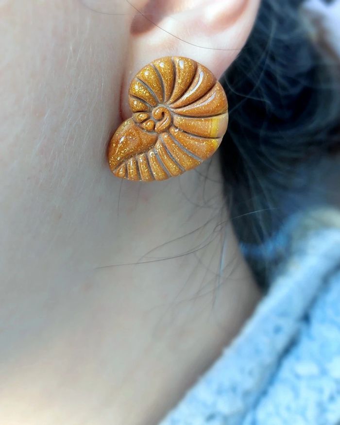 Boucles coquillages - photo numéro 2