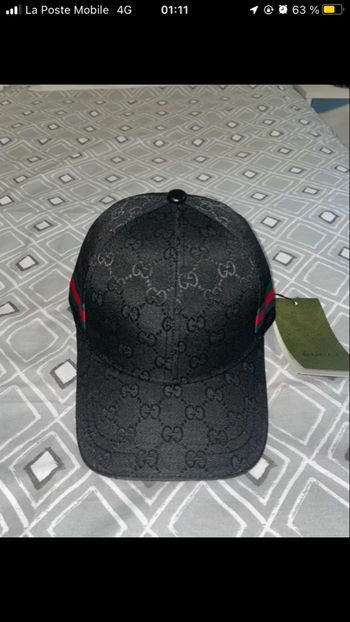 Casquette Gucci noir