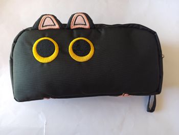 Trousse kawaii chat noir